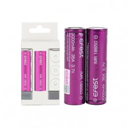 Accu rechargeable 18650 3000mAh 35A flat top (2pcs) - Efest