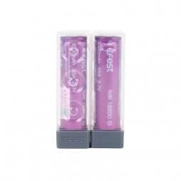 Rechargeable battery 18650 3000mAh 35A flat top (2pcs) - Efest