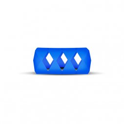 Vape Band Bleu Bubble Losange 24 à 28mm