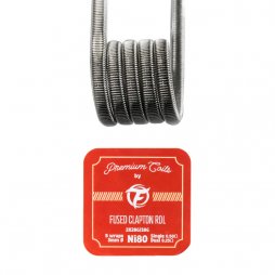 Fused Clapton RDL Ni80 0.50Ω New Version (10pcs) - Fumytech