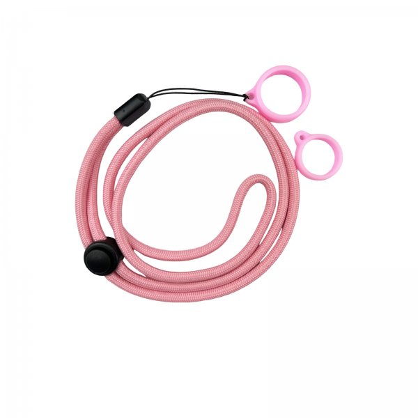 Lanière Réglable Avec Anneau Silicone Pink (1pc)