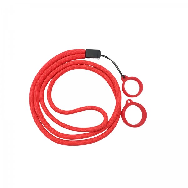 Lanière Avec Anneau Silicone Red (1pc)