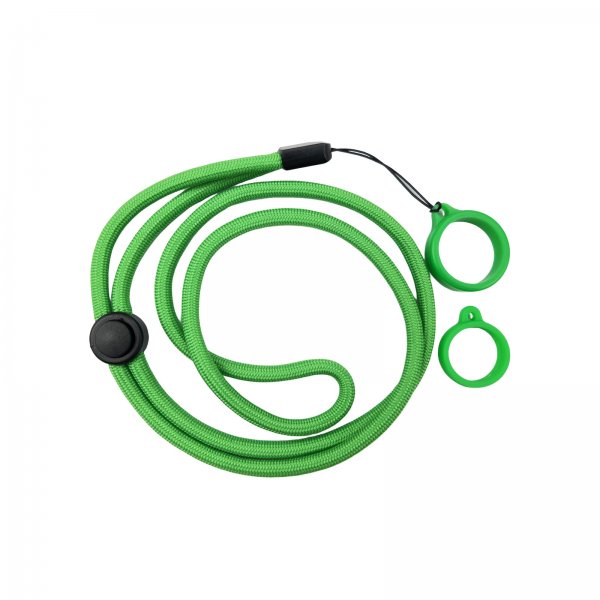 Lanière Réglable Avec Anneau Silicone Green (1pc)