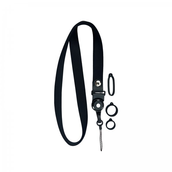 Rotating Head Lanyard Black (1pc)