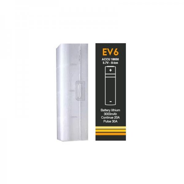 Battery 18650 EV6 3000mAh 35A - E-Cig Power
