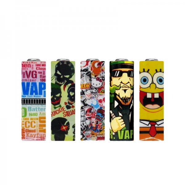 Wraps pour batteries 20700/21700 - x5