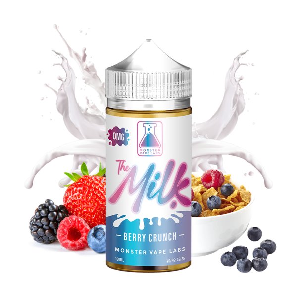 [Destock] Berry Crunch 0mg 100ml - The Milk by Monster Vape Labs