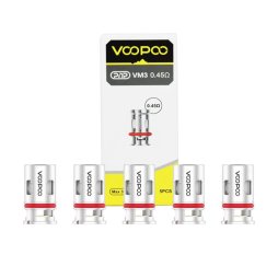 Résistances Mesh PnP VM3 0.45Ω V2 (5pcs) - Voopoo