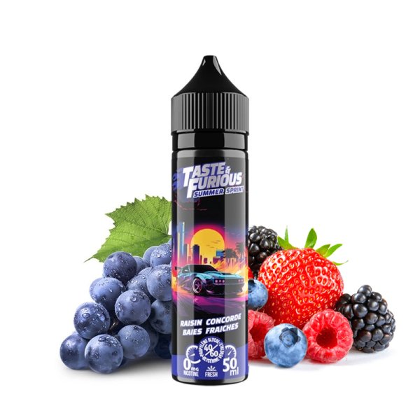 Summer Sprint 0mg 50ml - Taste & Furious by Vape Maker