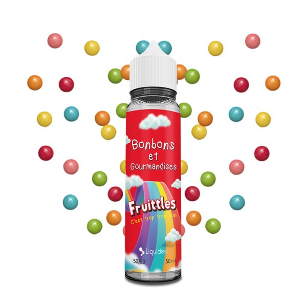 Fruittles 50ml - Bonbon & Gourmandise by Liquidéo