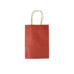Sac Kraft poignées Torsadés Brun16x8x21(50pcs) S