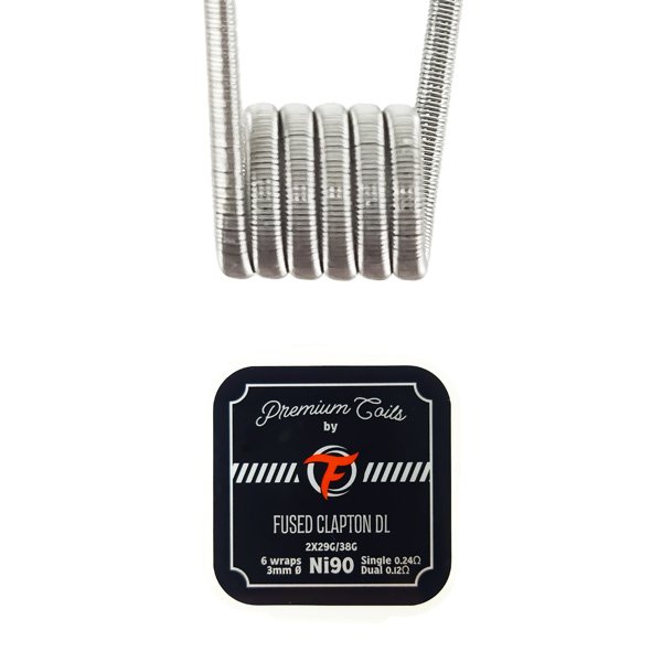 Triple Fused Clapton DL Ni80 0.30Ω New Version (10pcs) - Fumytech