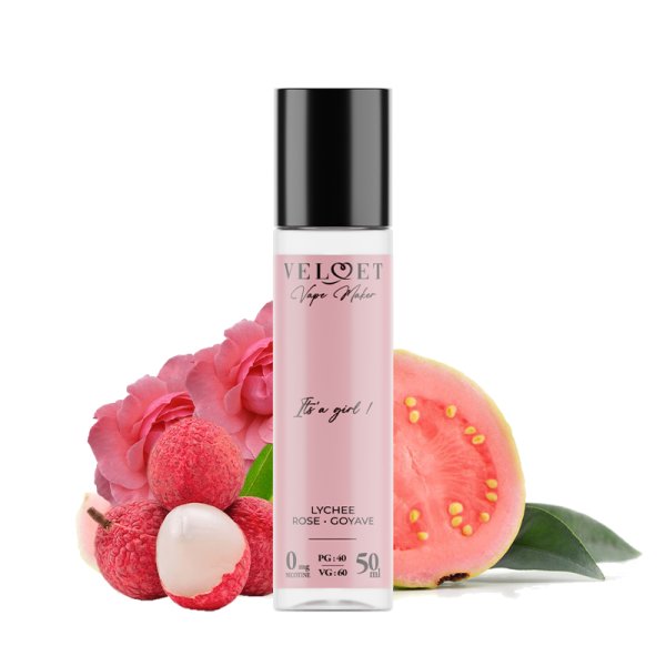 It's a girl 0mg 50ml - Velvet by Vape Maker