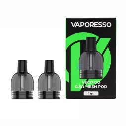Cartridges Veco Go 4ml 0.8ohm (2pcs) - Vaporesso
