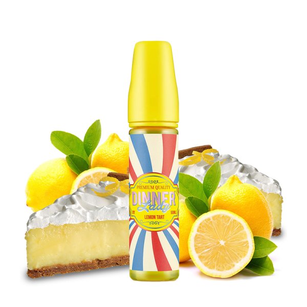 Lemon Tart 0mg 50ml - Desserts by Dinner Lady