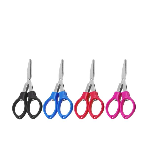 Multi-purpose foldable scissors