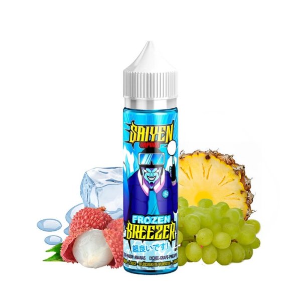 Frozen Breezer 0mg 50ml - Saiyen Vapors by Swoke