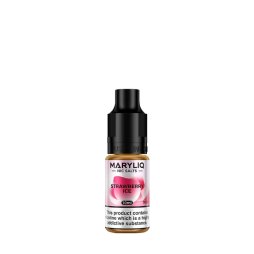 Strawberry Ice Nic Salt 10ml - Maryliq by Lost Mary