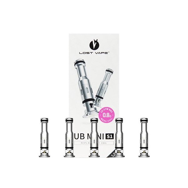 Résistances UB Mini V2 S series 0.6/0.8/1.0/1.2Ω (5pcs) - Lost Vape