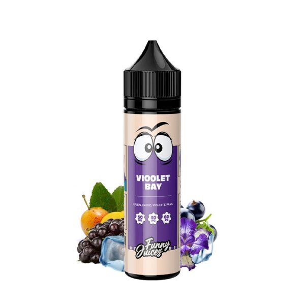 [Destockage] Vioolet Bay 0mg 50ml - Funny Juices