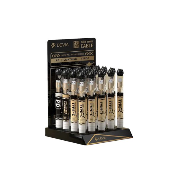 Charging Cable Set Implantation Pack (20pcs) - Bubble Fish Zinc Series by DEVIA