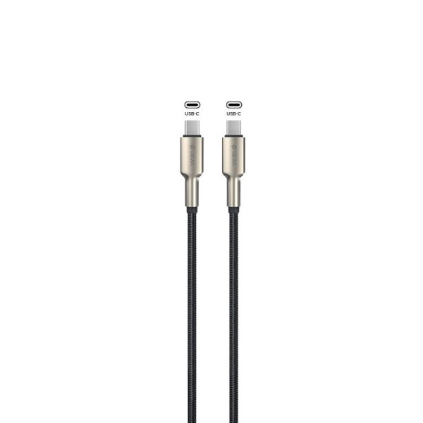 TYPE-C To TYPE-C PD 60W Charging Cable (1pc) - Bubble Fish Zinc Series by DEVIA