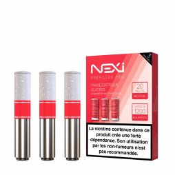 Pre-filled Cartridges Nexi One Ananas Orange Citron Glacés 20mg 1.2ml (3pcs) - Aspire