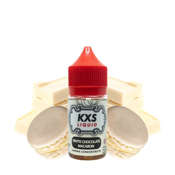 Concentrate White Chocolate Macaron 30ml - KXS Liquid
