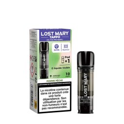 Cartridge Tappo Pomme Pêche 2ml 20mg - Lost Mary