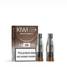 Pre-filled Cartridges Kiwi Go+ 0mg (2pcs) - Kiwi Vapor