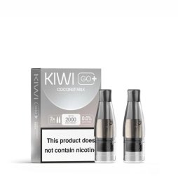 Pre-filled Cartridges Kiwi Go+ 0mg (2pcs) - Kiwi Vapor