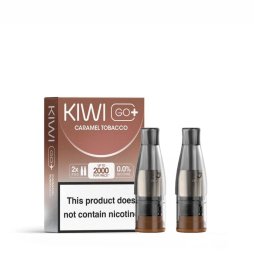 Pre-filled Cartridges Kiwi Go+ 0mg (2pcs) - Kiwi Vapor
