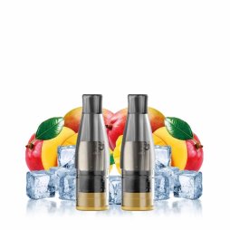 Cartouches Pré-remplies Kiwi Go+ 0mg (2pcs) - Kiwi Vapor