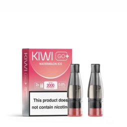 Pre-filled Cartridges Kiwi Go+ 0mg (2pcs) - Kiwi Vapor