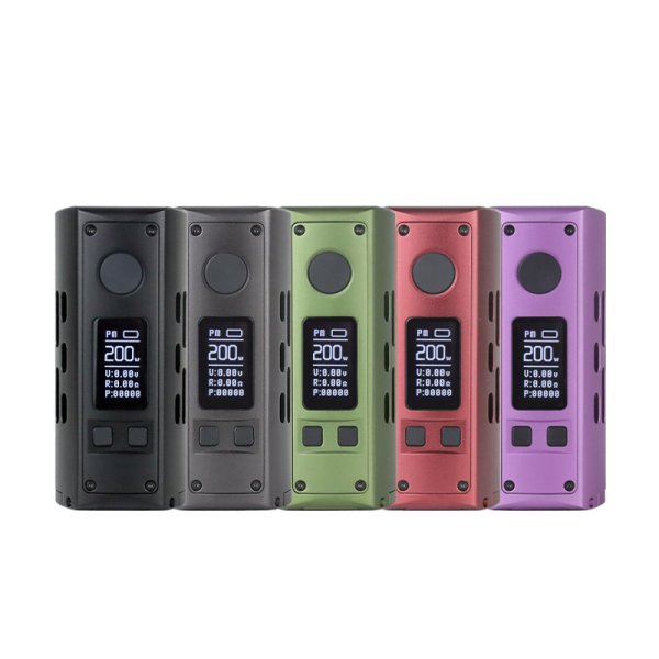 Mod Republic Squonk Dual 200W 2x18650 - Grimm Green x Vaperz Cloud