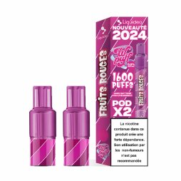 Cartouches Pré-Remplies 17mg (2pcs) - Wpuff 2.0 by Liquideo