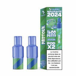 Cartouches Pré-Remplies 17mg (2pcs) - Wpuff 2.0 by Liquideo