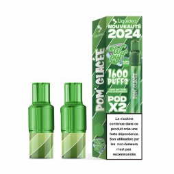 Cartouches Pré-Remplies 17mg (2pcs) - Wpuff 2.0 by Liquideo