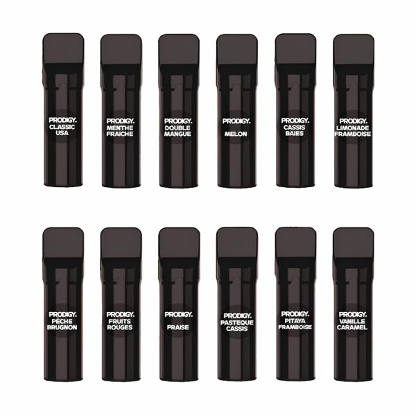 [Destockage] Cartouches Pré-Remplie Prodigy 0mg (2pcs) - Vape Maker