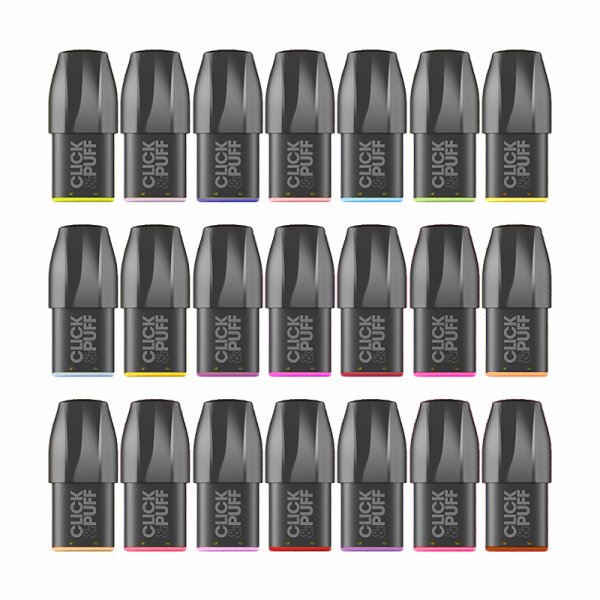 Pre-filled Cartridge Click & Puff 20mg (1pc) - X-Bar