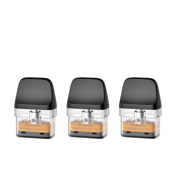 Trine Vcap 2ml Cartridge (0.6/0.8/1.2ohm) (3pcs) - Innokin