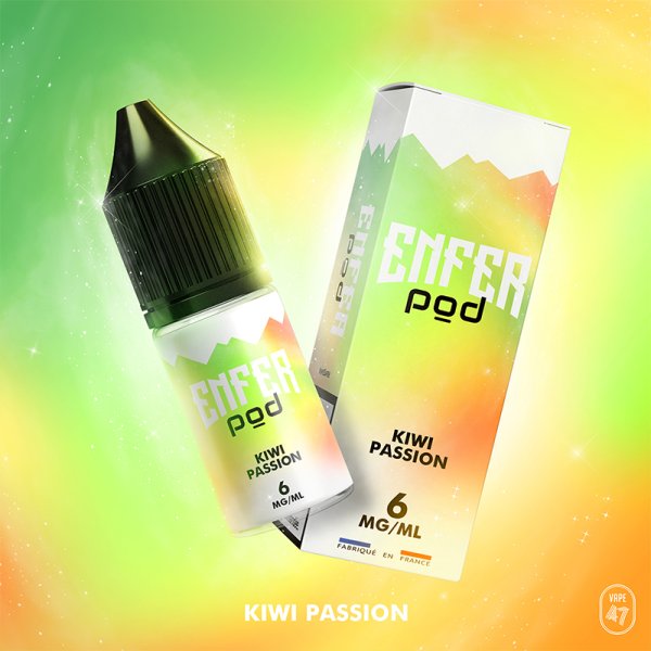 Kiwi Passion 10ml - ENFER POD by ENFER