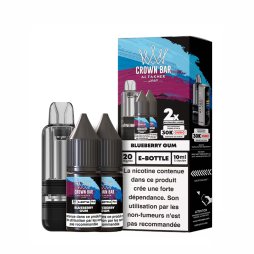 Cartouche Cubic 30k 10+2ml (1pcs) + E-liquides 20mg 10ml (2pcs) - Crown Bar by Al Fakher