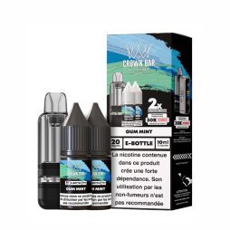 Cubic 30k Cartridge 10+2ml (1pcs) + E-liquids 20mg 10ml (2pcs) - Crown Bar by Al Fakher