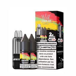 Cartouche Cubic 30k 10+2ml (1pcs) + E-liquides 20mg 10ml (2pcs) - Crown Bar by Al Fakher