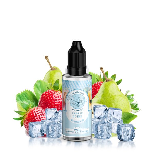 Concentrate Fraise Poire Frais 30ml - Le Petit Verger by Savourea