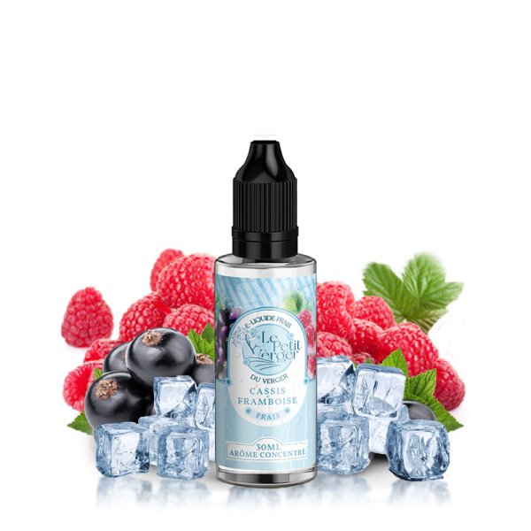 Concentré Cassis Framboise Frais 30ml - Le Petit Verger by Savourea