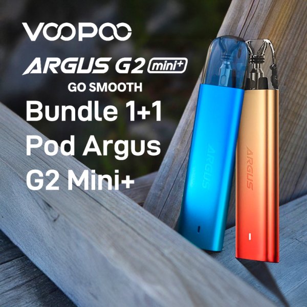 Bundle 1+1 Pod Argus G2 Mini+ 3ml 1500mAh - Voopoo [Offre]