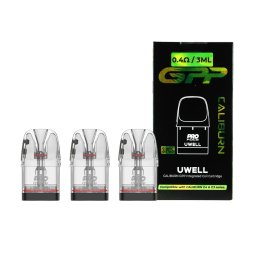Cartridges GPP 0.4/0.6/0.9Ω 3ml (3pcs) - Uwell