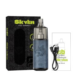 Pod Tornado Skylin Remplissable Vide Lion Leather Orange - Gobar